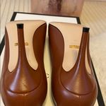 Gucci  Brown Leather Heels with GG Horsebit Accents Photo 7