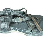 Merrell Jacardia Q-Form Leather Sandals Size 8 Black Photo 2