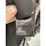 Intermix  Silk Floral Necktie Dress Peplum Hem Boho Preppy Summer 4 Fairy Cottage Photo 8