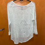 Rue 21 Green Sweater With Lace Accents Photo 1