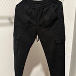 ZARA Faux Suede Cargo Pants Photo 0