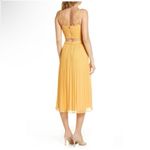 Ali & Jay 
For The Gram Chiffon Midi Dress In Sunshine Elegant Yellow Midi Dress Photo 1