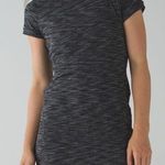 Lululemon  &go Where-To Dress Heathered Black Mini Sports Performance Casual Sz 6 Photo 0