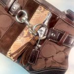 Coach Hamptons signature satchel Photo 4