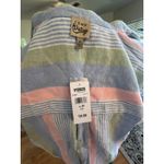 Como vintage  NWT LINEN BLEND SLEEVELESS BUTTON UP SHIRT WOMENS PLUS 2X Photo 7