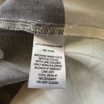 Cupid Blush By Anthropology Cupio Blush gray and white striped collared sleeveless button down shirt size M Photo 6