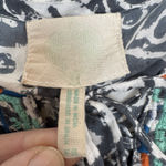 Z&L Europe Kaftan Swim Coverup Free Size Batik Print Tassels Embroidered Gray Photo 6