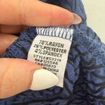 Habitat  Women’s Small Blue Black LagenLook Artsy Top Blouse Photo 2