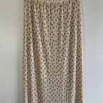 ASOS Women Sz 14 Ditsy Floral A-Line Midi Silky Plisse Skirt Feminine Romantic Flowy Photo 0