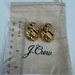 J.Crew Women Textured Oversized Metallic-Stud Statement Earrings Photo 3