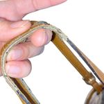 Michael Kors Jet Set brown & tan canvas Logo Tote Handbag satchel shoulder Purse Photo 8