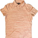 Michael Kors Michael‎ Kors Short Sleeve Collared White Red Striped Button Up Shirt Size Small Photo 0