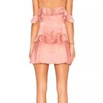 NBD Revolve pink ruffle dress songofstyle Photo 1