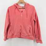 Tommy Bahama  Sunray Cove Hybrid Pullover Sweatshirt Coral Cotton V Neck Medium Photo 0
