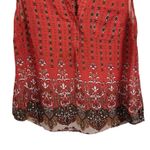 Live 4 Truth 2X Red Geometric Sleeveless Blouse Boho Festival Top Plus Size Photo 2