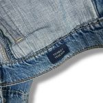 Lucky Brand NWOT Dark Wash Tomboy Trucker Cotton Denim Jean Jacket Medium Photo 3