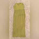 House Of CB NWOT  Adrienne Lime Green Strapless Dress sz XL Photo 7