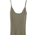 TSE  | S | 100% Pure Silk Top Tank Sleeveless Ribbed Knit Pullover Stretch Womens Photo 3