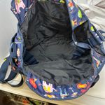 LeSportsac Zoo Animals Print Diaper Bag Navy Blue Photo 8