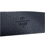 B-low the Belt  Camille Black Vegan Leather Wide Belt Size Large / XL womens Photo 2