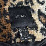 Forever 21  Leopard Print Teddy Coat Photo 4