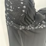 Coquette Black Babydoll Mini Lace Sheer Lingerie Dress Size XL Photo 4