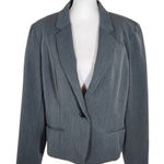 Worthington Gray Blazer NWOT Size XL Classic Gray Women's Blazer Photo 0