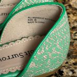 Soft Surroundings Soft‎ Surroundings Amelia Green Flats Slip On Shoes Women's Size 8 Photo 3