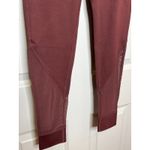 Savvi NEW Size Small Mila Burgundy Leggings with Mesh Red Photo 1