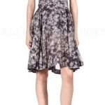 Stella McCartney Floral Cotton Silk Blend Sun Dress Gray FEMININE COMFY LUXURY Photo 6