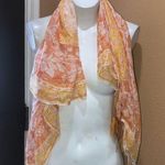 Threads 4 Thought Threads for Thoughts orange and yellow NWT scarf Photo 0