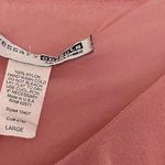 None Vintage Y2K Pink & Black Babydoll Mesh Top – Sweetheart Bow Detail (Size Large) Photo 4