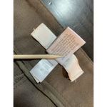 Chico's  3 Wide Leg Cropped Office Church Pants Womens XL Khaki DIY Hem‎ READ Photo 6