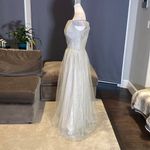 Women’s Red Full length Party Prom Formal Dress Size 12 **PLEASE READ Gray Photo 2