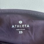 Athleta  Capri Leggings XS Purple Pull On Athletic RN #54023 Photo 5