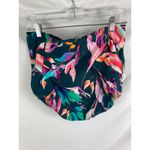 Calia High Rise Tropical Print Bikini Bottoms Size Large Green Photo 4