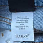 BLANK NYC NWT The Barrow High Rise Denim Shorts Size 25 Womens Distressed Raw Hem Photo 5