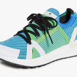 Stella McCartney Adidas Wmns UltraBoost 20 'Intense Green' Blue Size 7.5 Photo 0