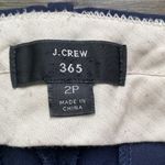 J.Crew Trouser Womens Sz 2 Petite Navy Everyday Crop Essential Photo 3