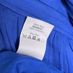 J.Crew Women’s 100% Silk Chiffon Kylie One Shoulder Dress Blue Size 2 Photo 7