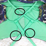 Lululemon Dancing Warrior Tank Top Floral Sport Purple Green Pistachio Size 4 Photo 3