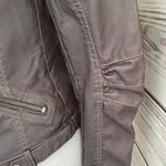 Forever 21 Grey Faux Leather Jacket Photo 3