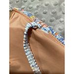 J.Crew Scrunchie Sweeetheart Spaghetti Strap Swim Top Blue Floral 2X Photo 8