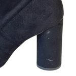 BCBGeneration  Faux Suede Ankle Boots ALLY Black Pointed Toe 6.5 B Zip 3.5” Heels Photo 9