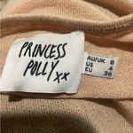 Princess Polly Blush beige Tie-Back Crop Top Photo 1
