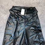 Windsor Wide Leg Leather Pants Photo 1