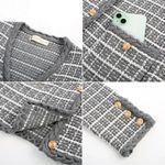 Belle Poque Cardigan Long Sleeve V Photo 1