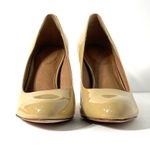 Corso Como del Beige Leather Patent Pump Size 8.5 Photo 1