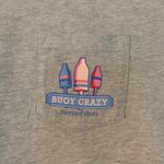 Vineyard Vines  “Buoy Crazy” Long Sleeve T-shirt, Size Small Grey Photo 1