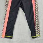 Trina Turk  Recreation Cropped Leggings Pink Black Women's Size  Small Photo 2